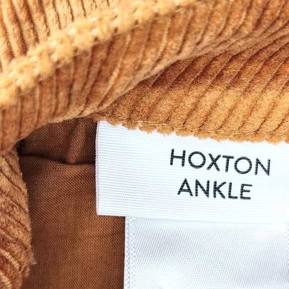 Paige Pants Size 26 Womens Marigold Orange Corduroy Hoxton Ankle Skinny - Picture 14 of 15